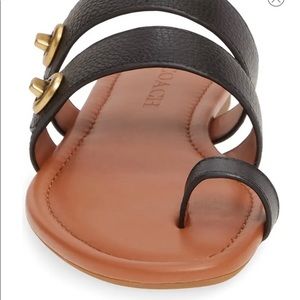 Coach Julianna sandals 7.5 B new in box